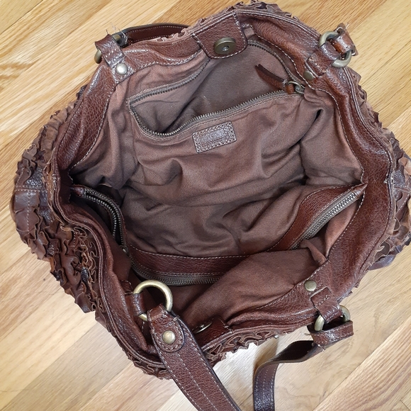 MOSCHINO CHEAP AND CHIC Leather Bag  OS Brown Moschino - Picture 4 of 5